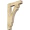 Ekena Millwork Olympic Block Rough Sawn Bracket, Douglas Fir, 4"W x 22"D x 34"H BKT04X22X34OLY05RDF - alternate 1